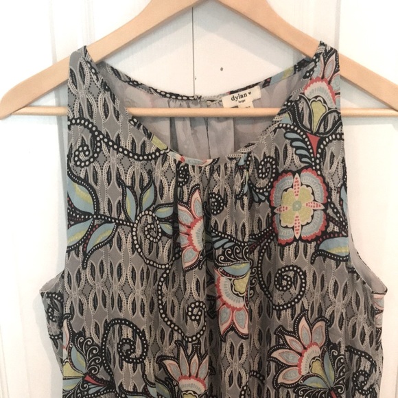 Dylan Boho Mini Dress Sz L - Picture 3 of 9